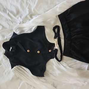 Black and White shorts outfit new